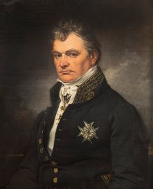 Gabriel Poppius, minister of state, president of the Chamber of Commerce, mid-19th century. Creator: Johan Gustaf Sandberg