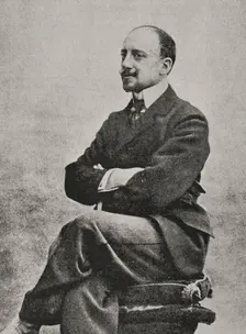 Gabriele D'Annunzio (1863-1938), Italian poet and political leader, 1898. Creator: Unknown