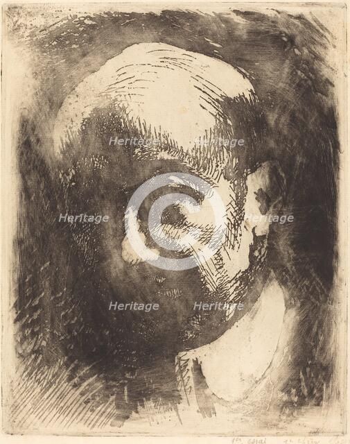 Gabriele D'Annunzio, 1917. Creator: Paul Albert Besnard.