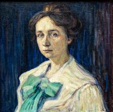 Gabriele Münter, 1905. Creator: Kandinsky, Wassily Vasilyevich (1866-1944)