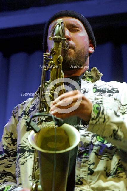 Gabriele Pribetti Quintet, Ropetackle Arts Centre, Shoreham by Sea, West Sussex, Feb 2023. Creator: Brian O'Connor.