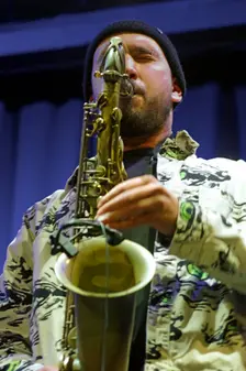 Gabriele Pribetti Quintet, Ropetackle Arts Centre, Shoreham by Sea, West Sussex, Feb 2023. Creator: Brian O'Connor