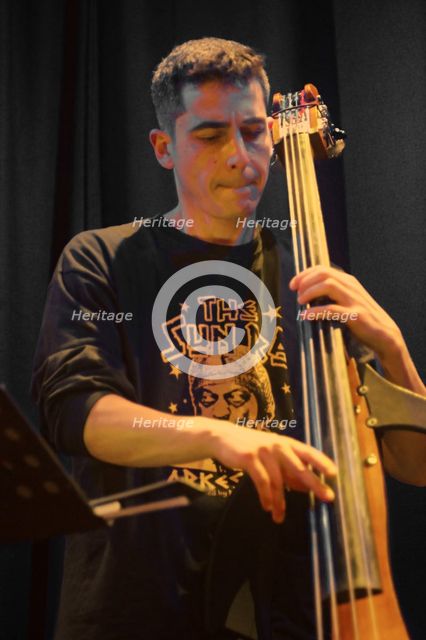 Gabriele Pribetti Quintet, Ropetackle Arts Centre, Shoreham by Sea, West Sussex, Feb 2023. Creator: Brian O'Connor.