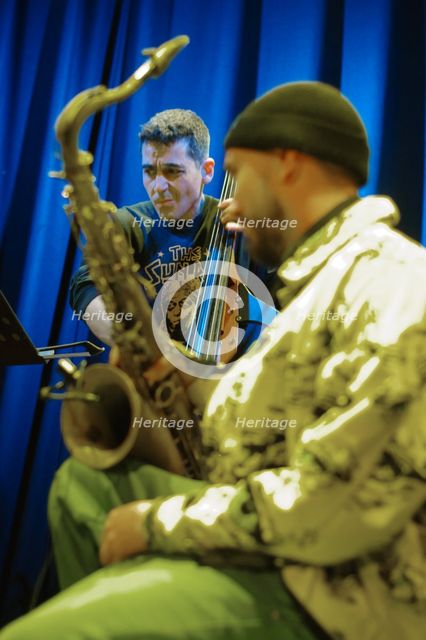 Gabriele Pribetti Quintet, Ropetackle Arts Centre, Shoreham by Sea, West Sussex, Feb 2023. Creator: Brian O'Connor.