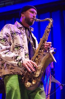 Gabriele Pribetti Quintet, Ropetackle Arts Centre, Shoreham by Sea, West Sussex, Feb 2023. Creator: Brian O'Connor