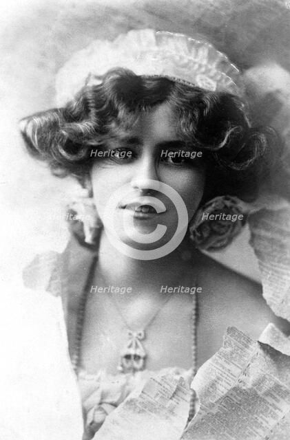 Gabrielle Ray (1883-1973), English actress, 1900s.Artist: W&D Downey