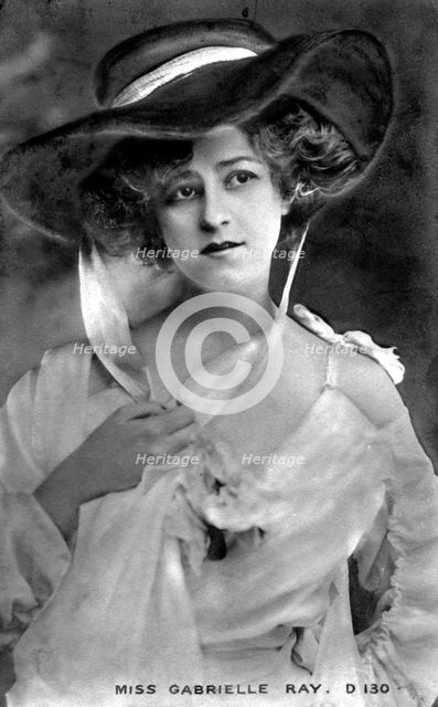 Gabrielle Ray (1883-1973), English actress, early 20th century. Artist: Unknown
