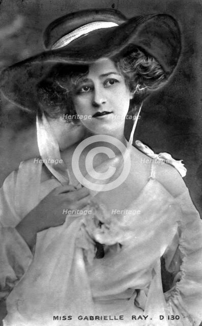 Gabrielle Ray (1883-1973), English actress, early 20th century. Artist: Unknown