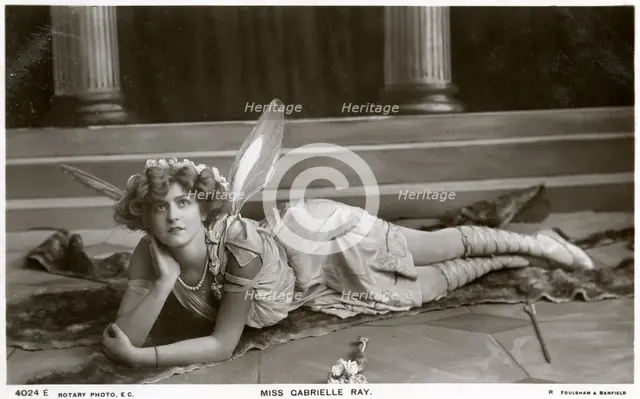 Gabrielle Ray, English actress, dancer and singer, c1900s(?).Artist: Rotary Photo