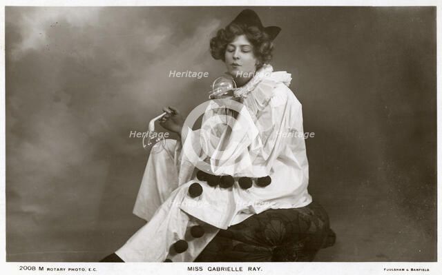Gabrielle Ray, English actress, dancer and singer, c1900s(?).Artist: Rotary Photo