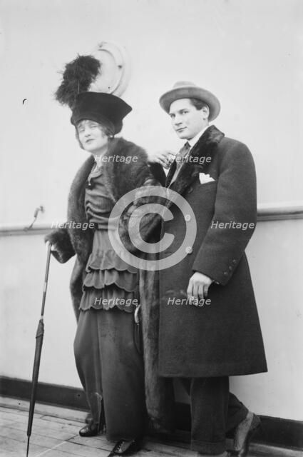 Gaby Deslys [and] Harry Pilcer, between c1910 and c1915. Creators: Bain News Service, Gaby Deslys.