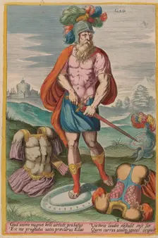 Gad, c. 1585. Creator: Johann Sadeler I