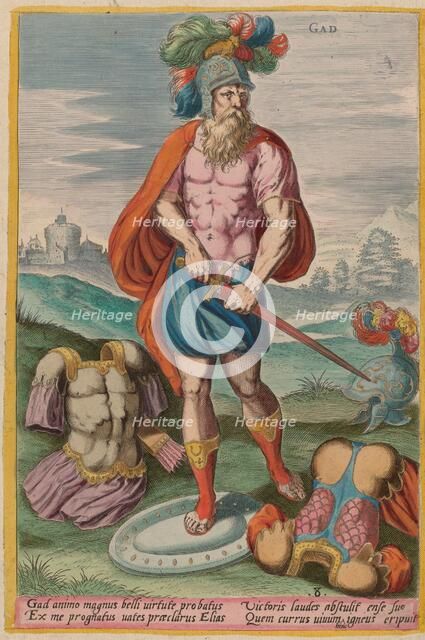 Gad, c. 1585. Creator: Johann Sadeler I.