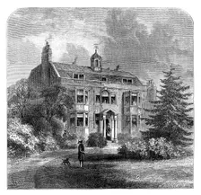 Gad's Hill Place, the residence of Charles Dickens, Higham, Kent, late 19th century