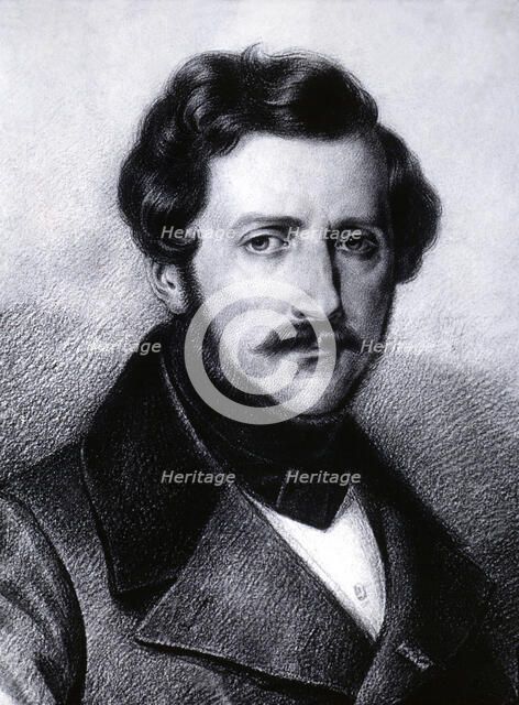 Gaetano Donizetti (1797-1848), Italian composer.