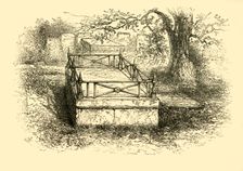 Gainsborough's Grave 1881. Creator: Unknown