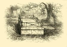 Gainsborough's Grave 1881. Creator: Unknown