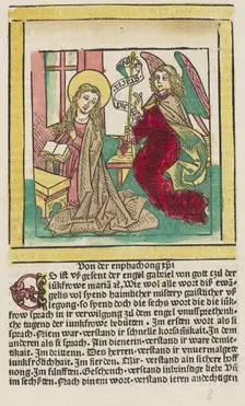 Gaistliche usslegong des lebes Jhesu Cristi, c. 1482. Creators: Ludwig Schongauer, Ludolph of Saxony