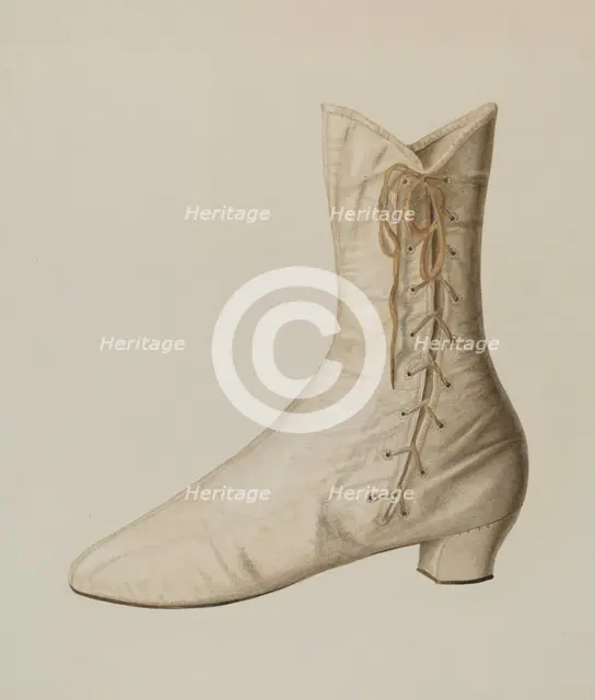 Gaiter, c. 1942. Creator: Fred Hassebrock.