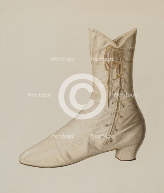 Gaiter, c. 1942. Creator: Fred Hassebrock.