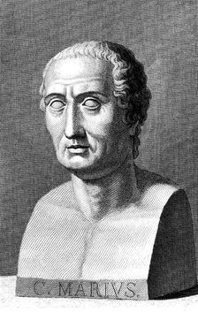 Gaius Marius (157-86 antes de C.), the Roman general and politician