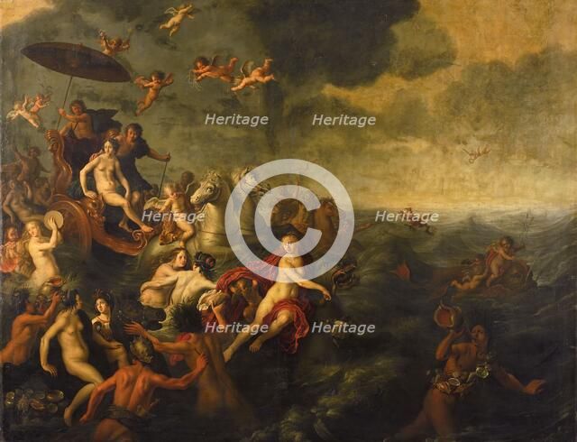 Galatea and Acis, 1651. Creator: Adriaen van Nieulandt.