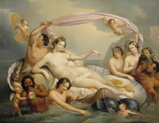 Galatea's Triumph, 1840-1849. Creator: Berndt Godenhjelm