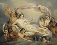 Galatea's Triumph, 1840-1849. Creator: Berndt Godenhjelm