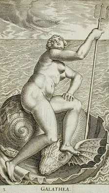 Galathea, 1587. Creator: Philip Galle