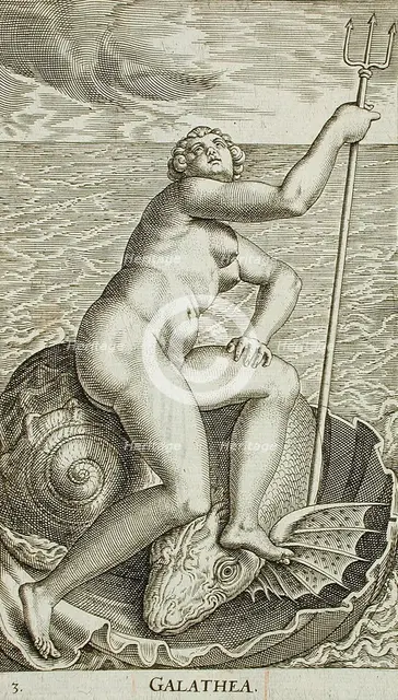 Galathea, 1587. Creator: Philip Galle.