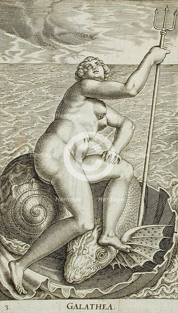 Galathea, 1587. Creator: Philip Galle.