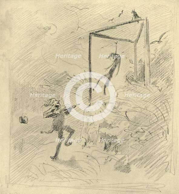 'Galgenmusik', mid-late 19th century, (c1924).  Creator: Carl Spitzweg.