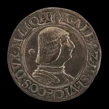 Galeazzo Maria Sforza, 1444-1476, 5th Duke of Milan 1466 [obverse], 16th century. Creator: Unknown