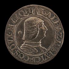 Galeazzo Maria Sforza, 1444-1476, 5th Duke of Milan 1466 [obverse], 16th century. Creator: Unknown