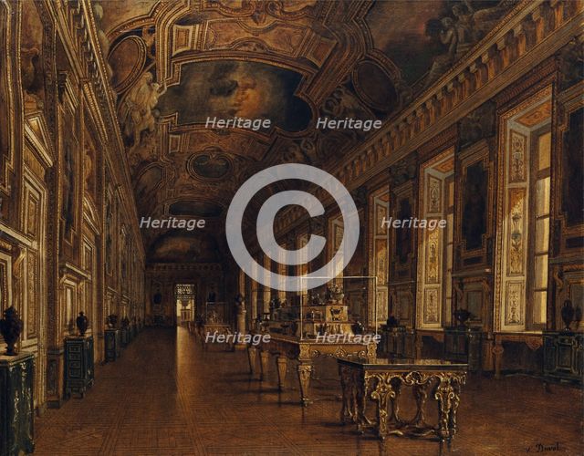 Galerie d'Apollon, Louvre. Creator: Victor Duval.