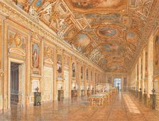Galerie d'Apollon, Louvre, 1902. Creator: Alt, Franz (1821-1914)