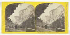 Galerie Sun La Route De La Via Mala, Suisse, 1850/96. Creator: William England