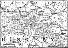 Galicia and the Carpathian Passes 1915