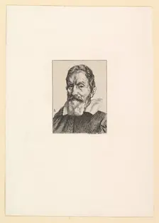Galilée, 1862. Creator: Felix Bracquemond