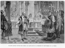 Galileo facing the Inquisition, Rome, 1633 (1870). Creator: Unknown