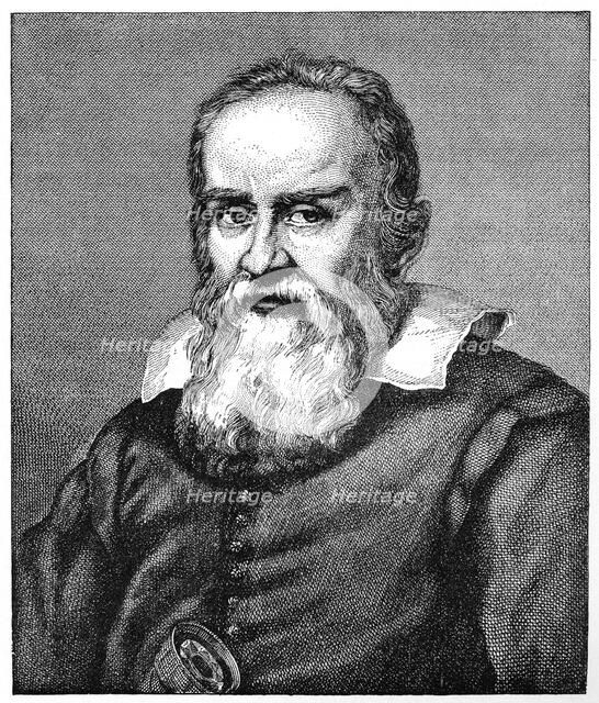 Galileo Galilei (1564-1642), 1882. Artist: Unknown