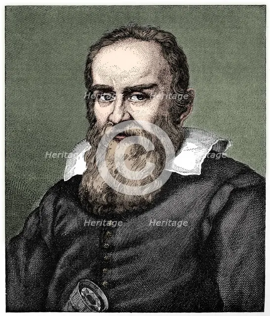 Galileo Galilei (1564-1642), 1882. Artist: Unknown.