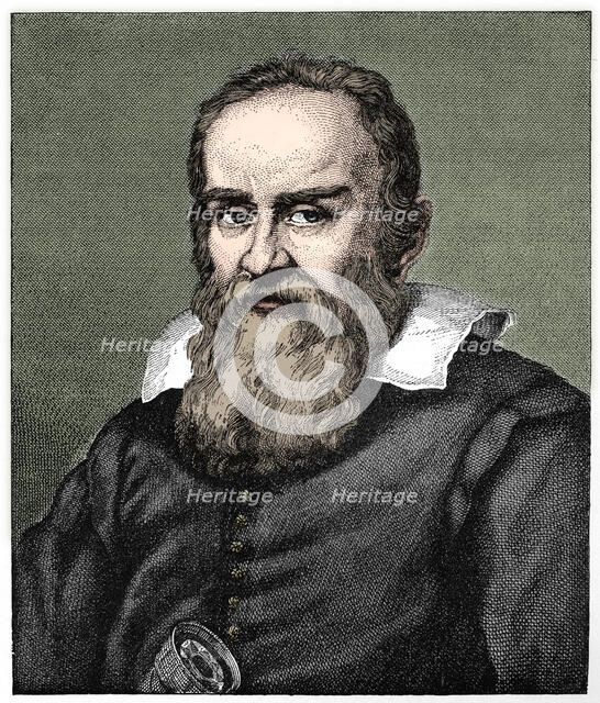 Galileo Galilei (1564-1642), 1882. Artist: Unknown.