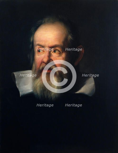Galileo Galilei (1564-1642). Creator: Suttermans, Justus, 1597-1681 (After).