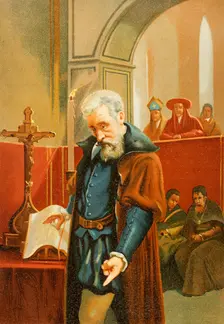 Galileo Galilei, (1564-1642), Italian astronomer, mathematician and physicist, 1886. Creator: Unknown