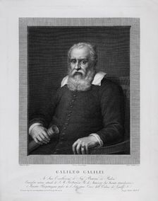 Galileo Galilei. Artist: Bettelini, Pietro (1763-1829)