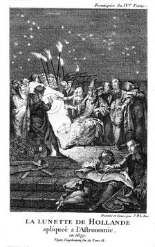 Galileo Galilei, Italian astronomer and mathematician, 1609 (1747). Artist: Jacques Philippe Le Bas