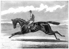 Galopin Derby winner, 1875. Artist: Crane