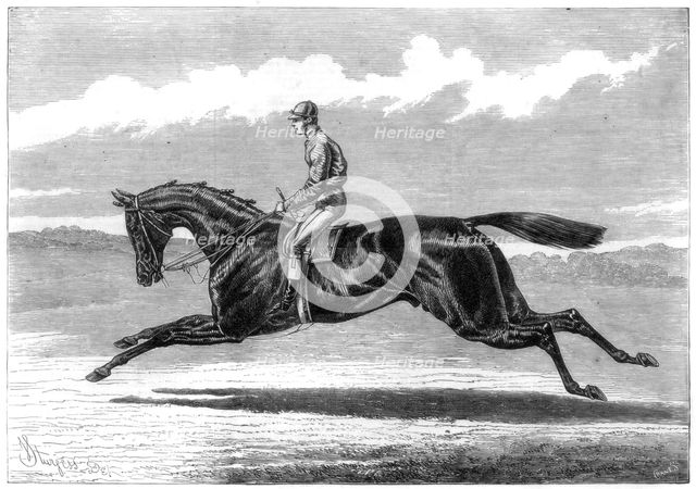 'Galopin', Derby winner, 1875. Artist: Crane