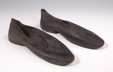Galoshes, probably Central American, 1820-39. Creator: Unknown